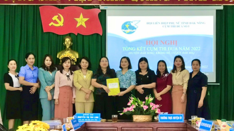 Hội LHPN tỉnh Đăk Nông tổ chức Hội nghị Tổng kết cụm thi đua năm 2022