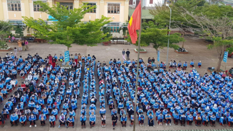 Tuyên truyền kỷ niệm 78 ngày thành lập Quân đội Nhân dân Việt Nam (22-12-1944 - 22-12-2022) và 33 năm Ngày Quốc phòng toàn dân (22-12-1989 - 22-12-2-2022) tại trường THCS Nguyễn Tất Thành