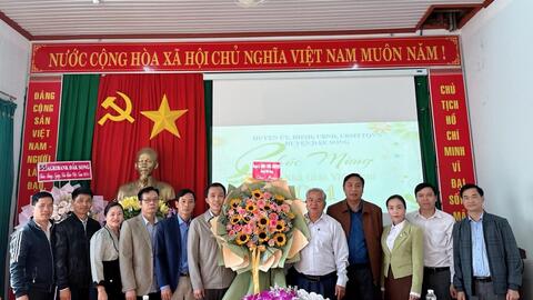 Các hoạt động chào mừng kỷ niệm  41 năm ngày Nhà giáo Việt Nam  (20/11/1982 - 20/11/2023) trên địa bàn huyện Đắk Song.