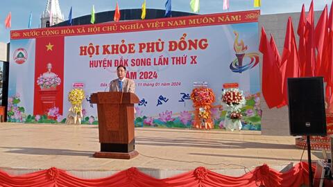 Hội khỏe Phù Đổng huyện Đắk Song