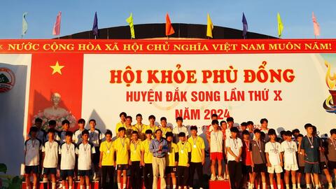 Kết quả Hội khỏe Phù Đổng huyện Đắk Song năm 2024