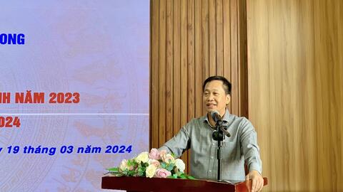 Hội nghị Tổng kết công tác cải cách hành chính năm 2023 và triển khai nhiệm vụ năm 2024