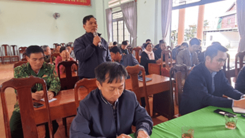 Hội nghị tiếp xúc cử tri với đại biểu HĐND sau kỳ họp thứ 5 HĐND tỉnh khóa IV; HĐND  huyện khóa V nhiệm kỳ 2021-2026 tại xã Thuận Hà.