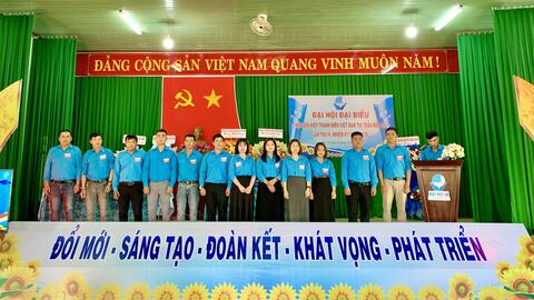 Đại hội Đại biểu Hội Liên hiệp Thanh niên Việt Nam thị trấn Đức An lần thứ IV, nhiệm kỳ 2024 - 2029