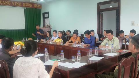 Hội Nông dân tỉnh phối hợp với Công ty cổ phần HiKaRi Đà Lạt Khảo sát đánh giá vùng nguyên liệu và tình hình sản xuất tại huyện Đăk Song.